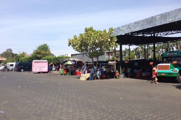 Main bus terminal, Chinandega Nicaragua